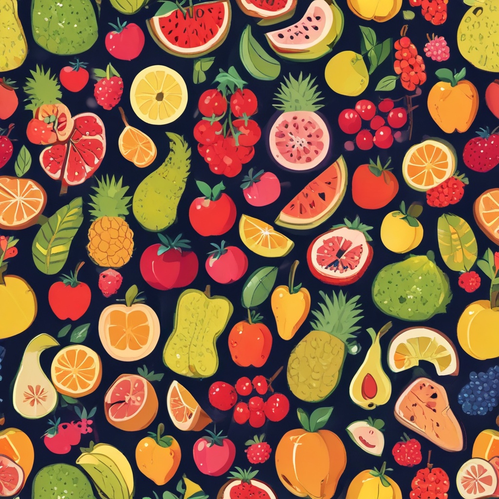 Fresh fruits variety